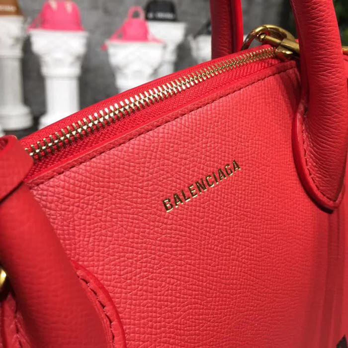 BALENCIAG巴黎世家 18SS系列中號貝殼包 十字紋小牛皮 亦可斜挎手提  BL1665